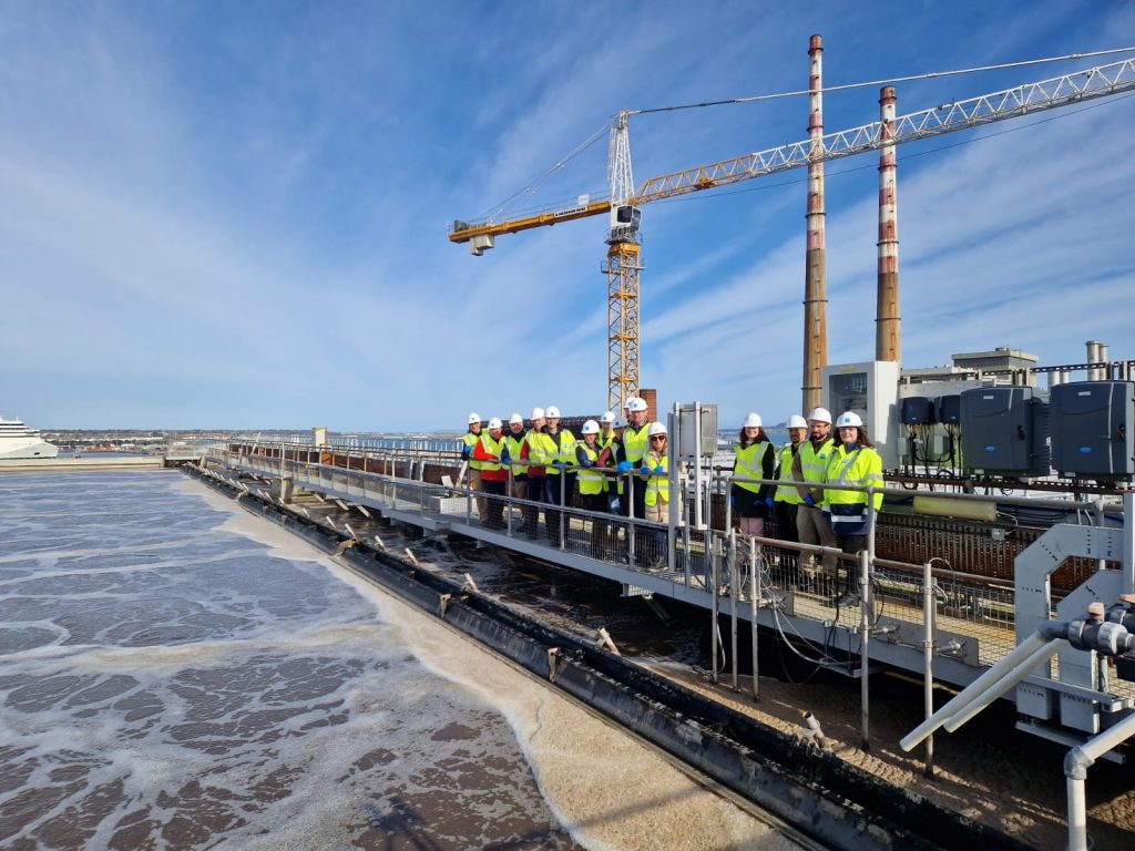 Pfix Ringsend Water Services Standing Committee visit Ringsend Wastewater Treatment ...